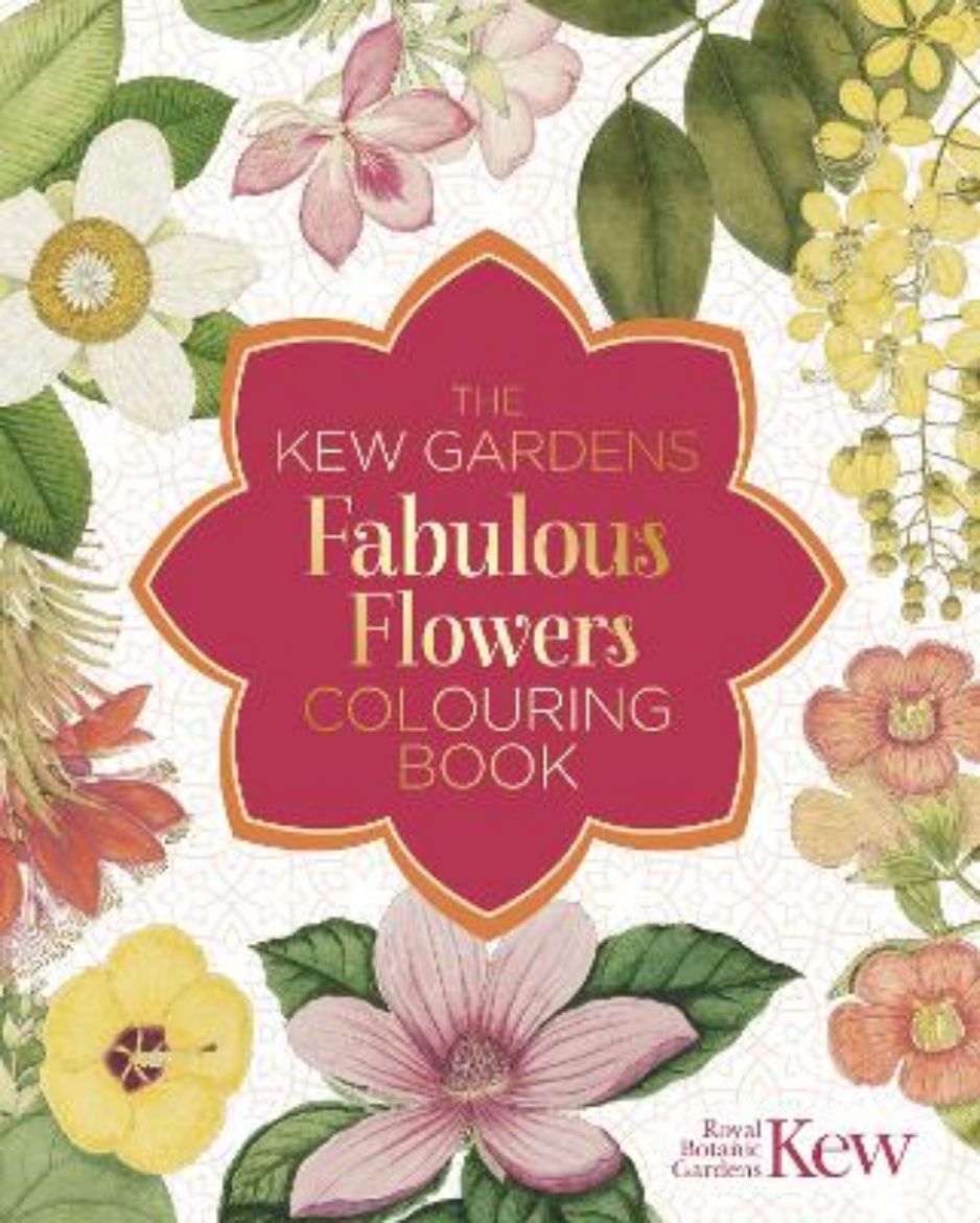 Picture of The Kew Gardens Fabulous Flowers Colouring Book