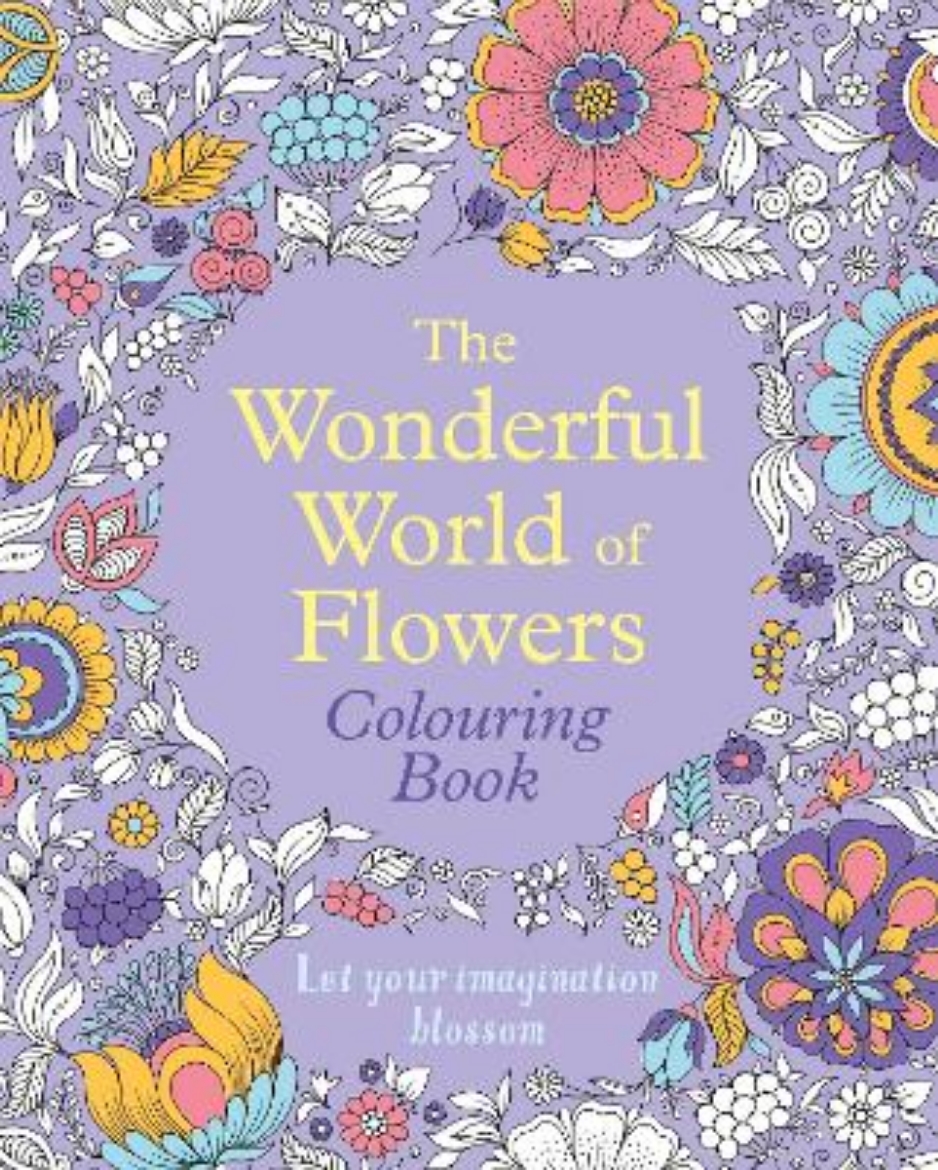 Picture of The Wonderful World of Flowers Colouring Book