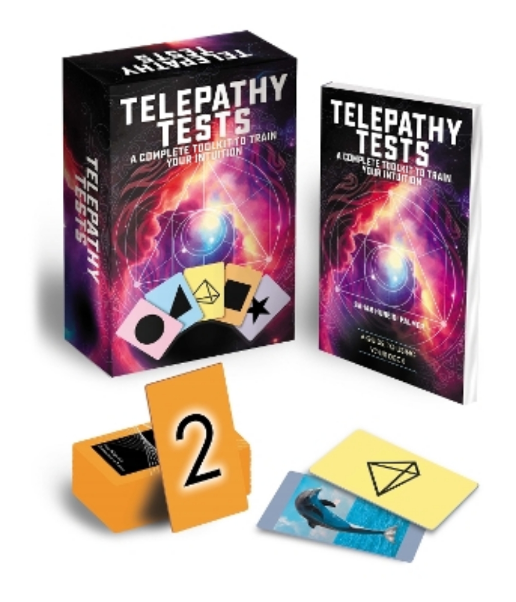 Picture of Telepathy Tests Book & Card Deck: A Complete Toolkit to Train Your Intuition