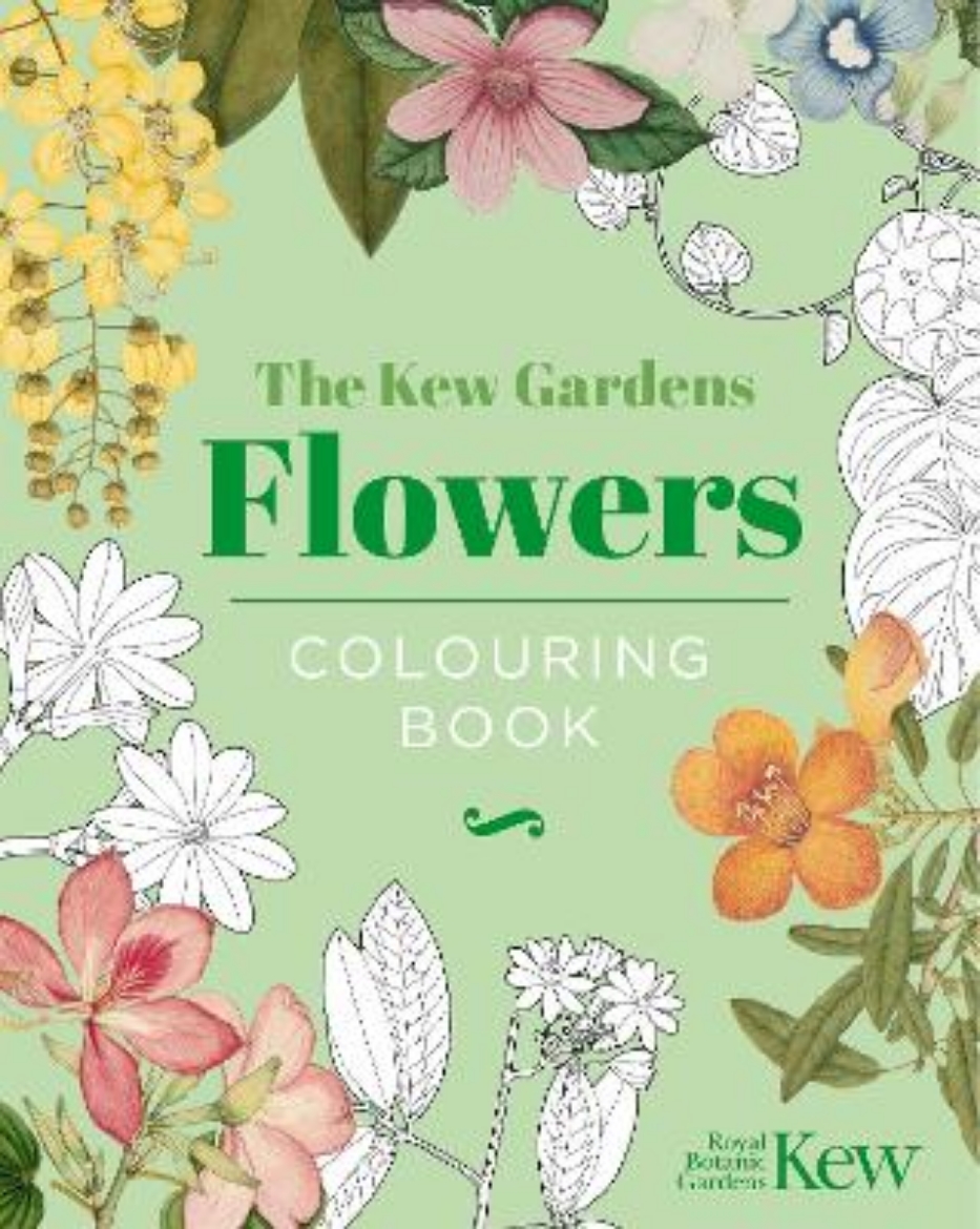 Picture of The Kew Gardens Flowers Colouring Book: Hardback Gift Edition