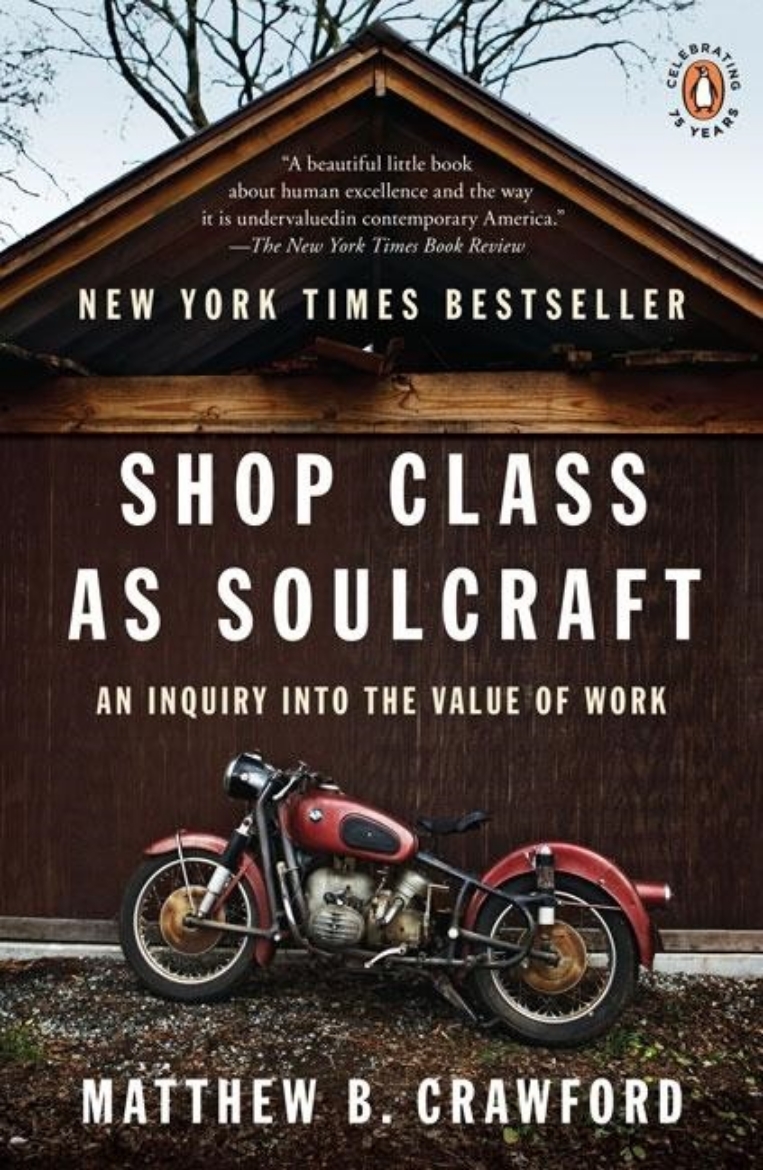 Picture of Shop class as soulcraft - an inquiry into the value of work