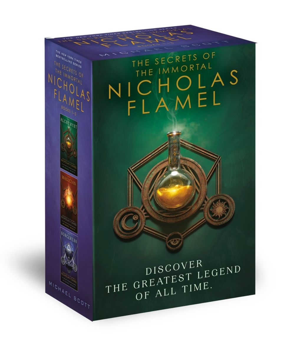 Picture of The Secrets of the Immortal Nicholas Flamel Boxed Set (3-Book)