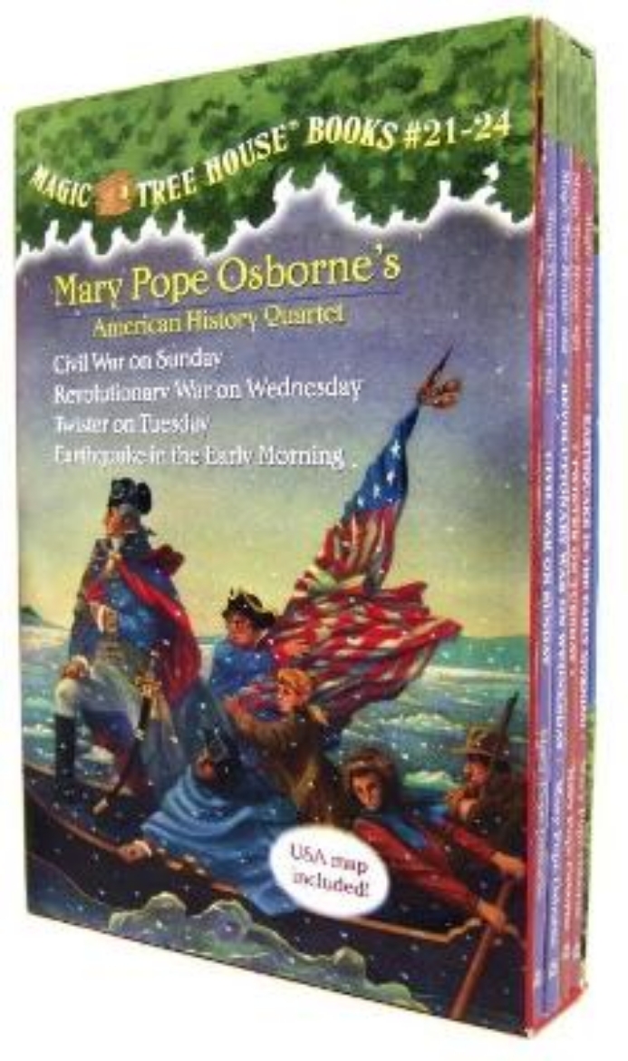 Picture of Magic Tree House Books 21-24 Boxed Set: American History Quartet