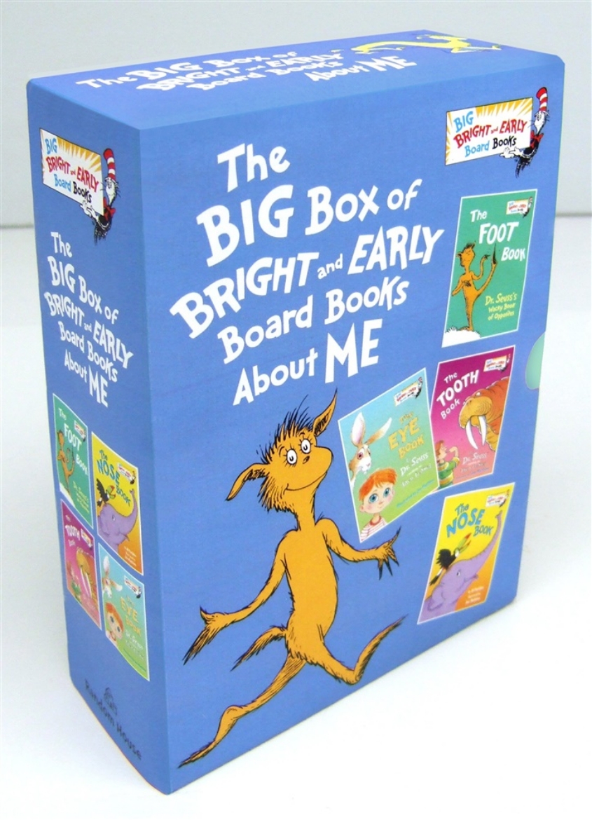 Picture of The Big Boxed Set of Bright and Early Board Books About Me: The Foot Book; The Eye Book; The Tooth Book; The Nose Book