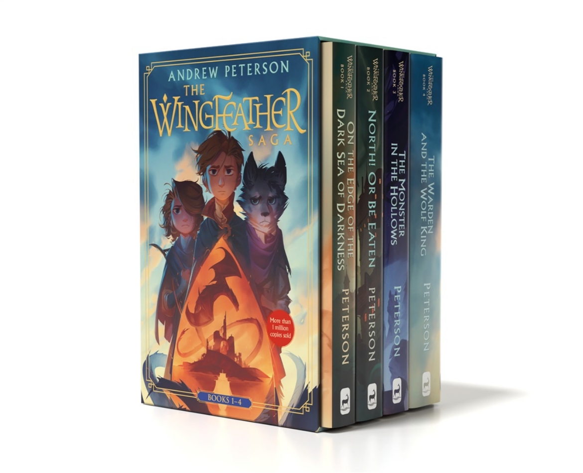Picture of Wingfeather Saga Boxed Set: On the Edge of the Dark Sea of Darkness; North! Or Be Eaten; The Monster in the Hollows; The Warden and the Wolf King