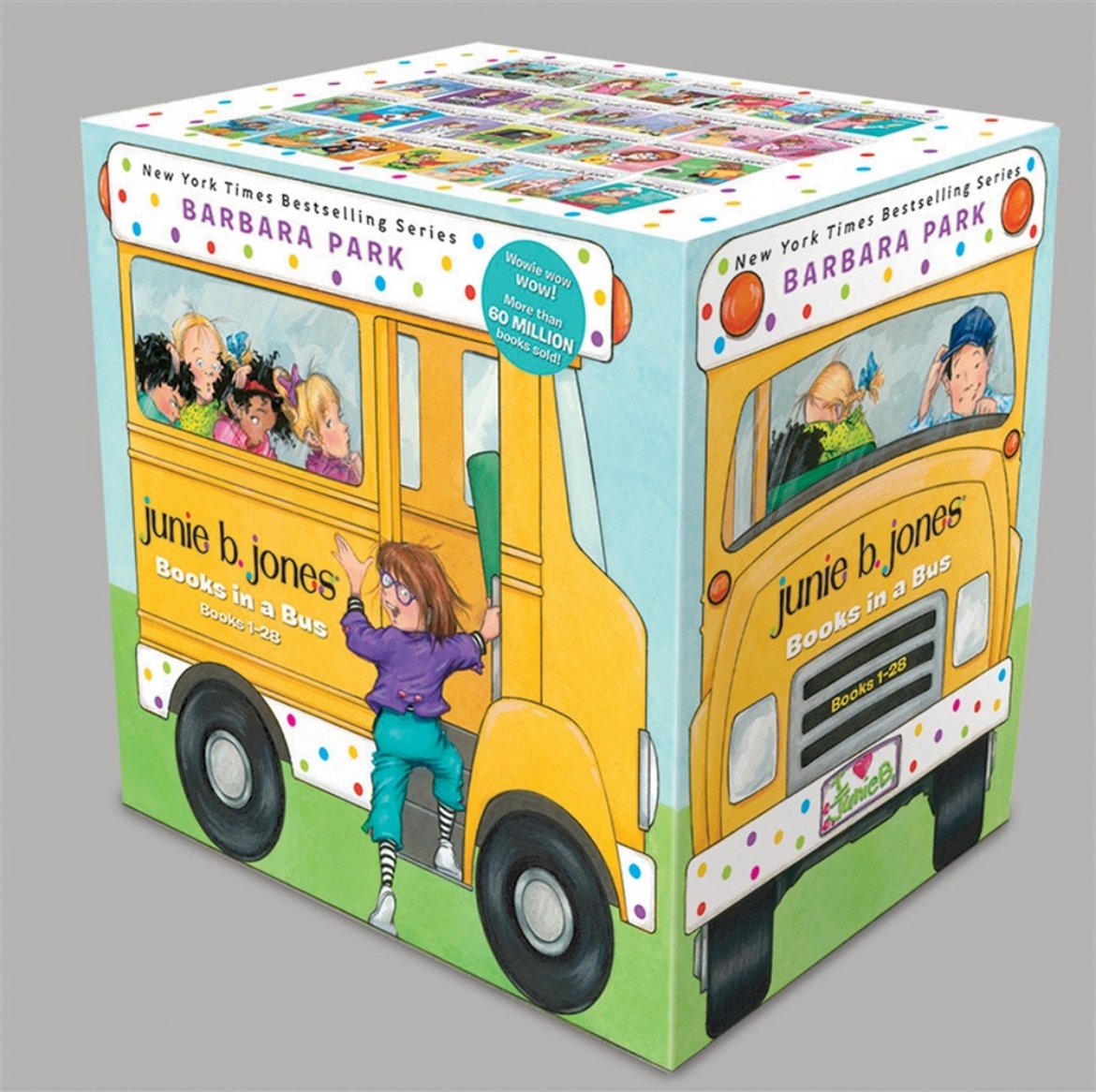 Picture of Junie B. Jones Books in a Bus 28-Book Boxed Set: The Complete Collection: Books 1-28