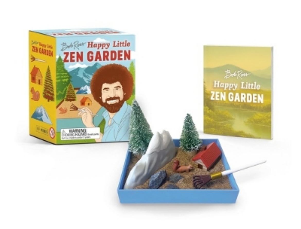 Picture of Bob Ross Happy Little Zen Garden