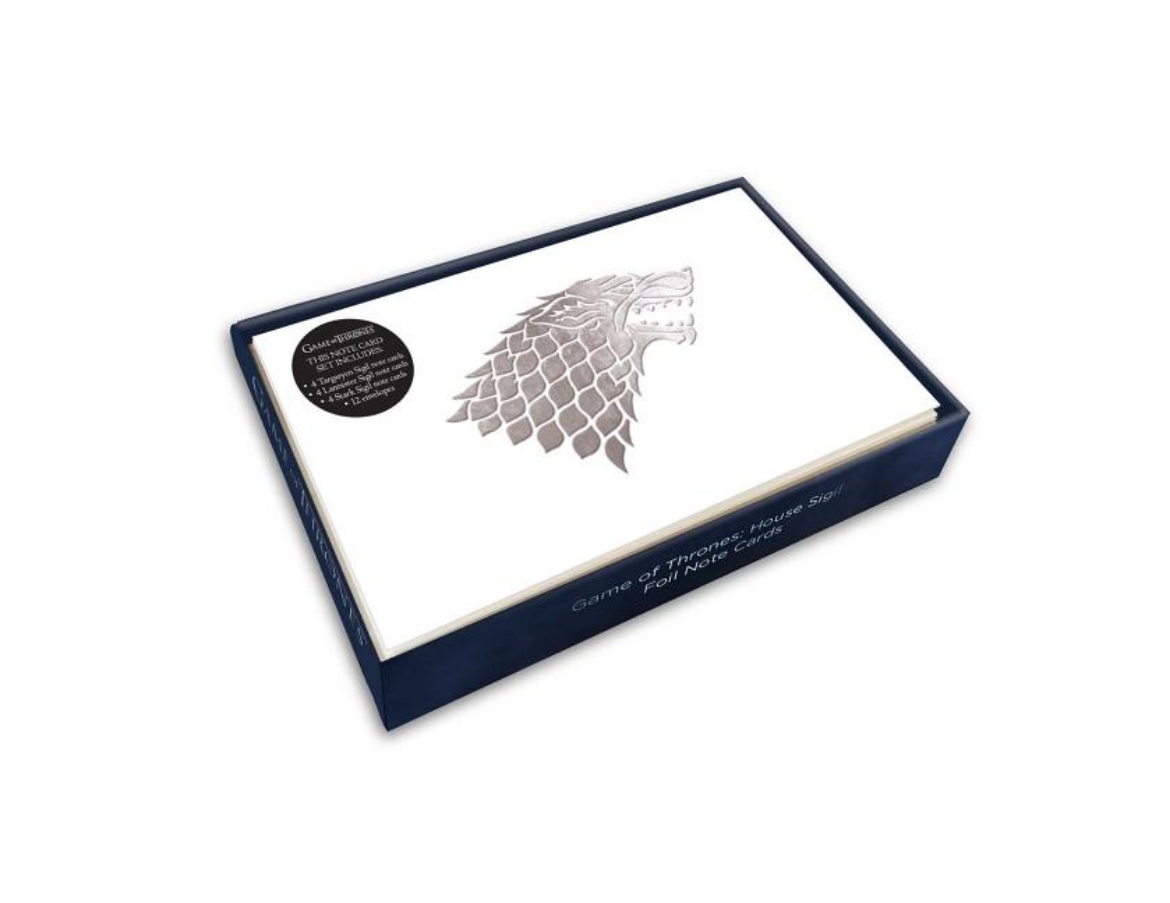 Picture of Game of Thrones: House Sigil Foil Note Cards