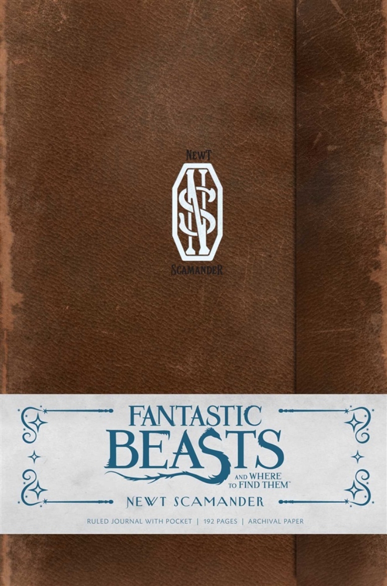Picture of Fantastic beasts and where to find them: newt scamander hardcover ruled jou