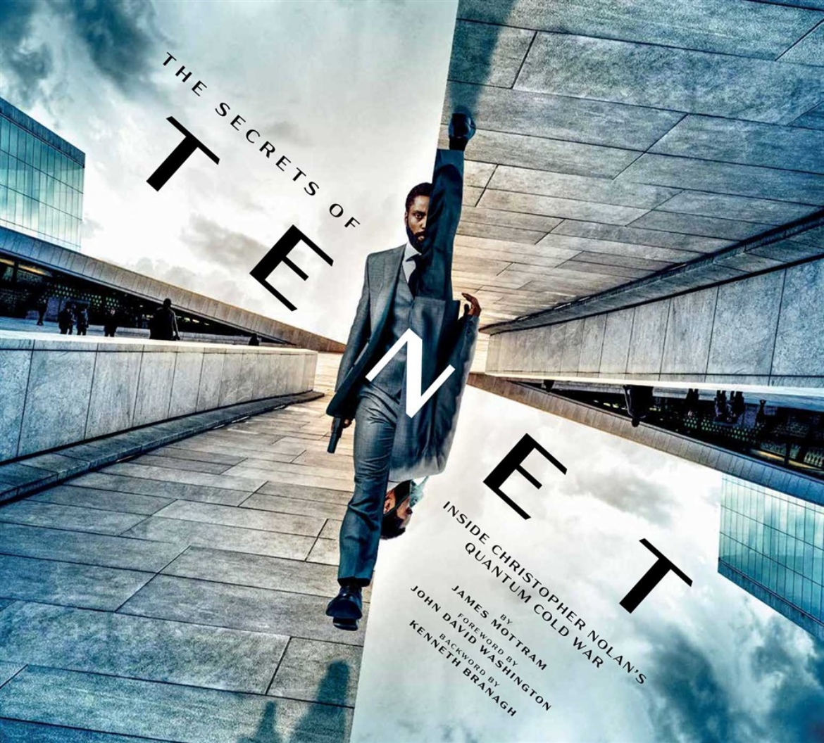Bild på The Secrets of Tenet: Inside Christopher Nolan's Quantum Cold War, Foreword by John David Washington, backword by Kenneth Branagh (Tenet Movie, Making of Tenet, Movie Books, Coffee Table Art Books)