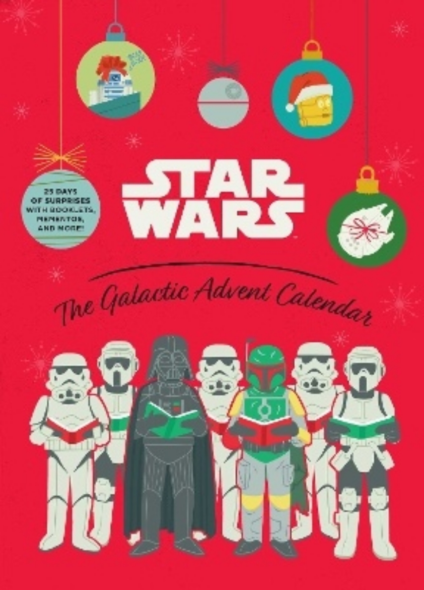 Bild på Star Wars: The Galactic Advent Calendar: 25 Days of Surprises With Booklets, Trinkets, and More! (Official Star Wars 2021 Advent Calendar, Countdown to Christmas)