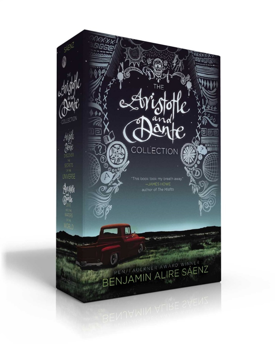 Bild på The Aristotle and Dante Collection (Boxed Set): Aristotle and Dante Discover the Secrets of the Universe; Aristotle and Dante Dive into the Waters of the World
