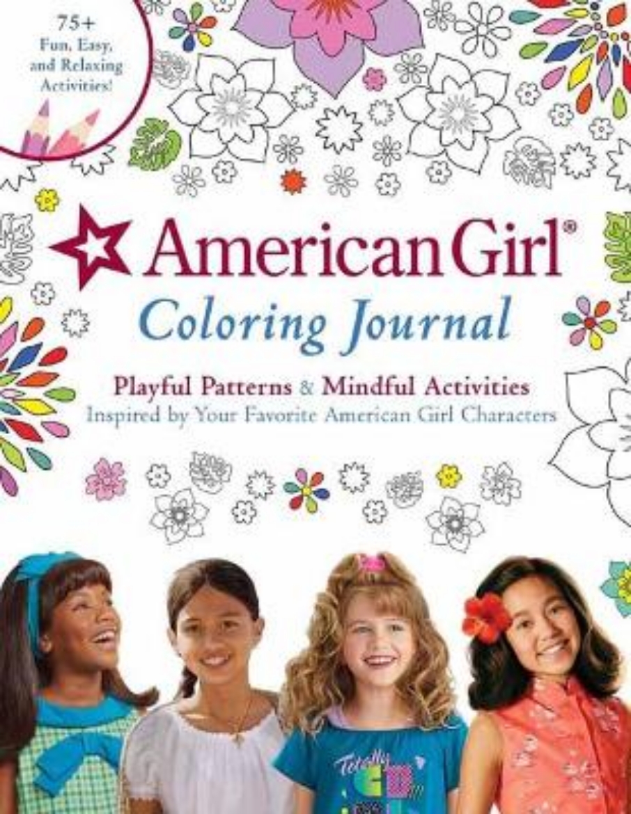 Bild på American Girl Coloring Journal: Playful Patterns & Mindful Activities Inspired by Your Favorite American Girl Characters