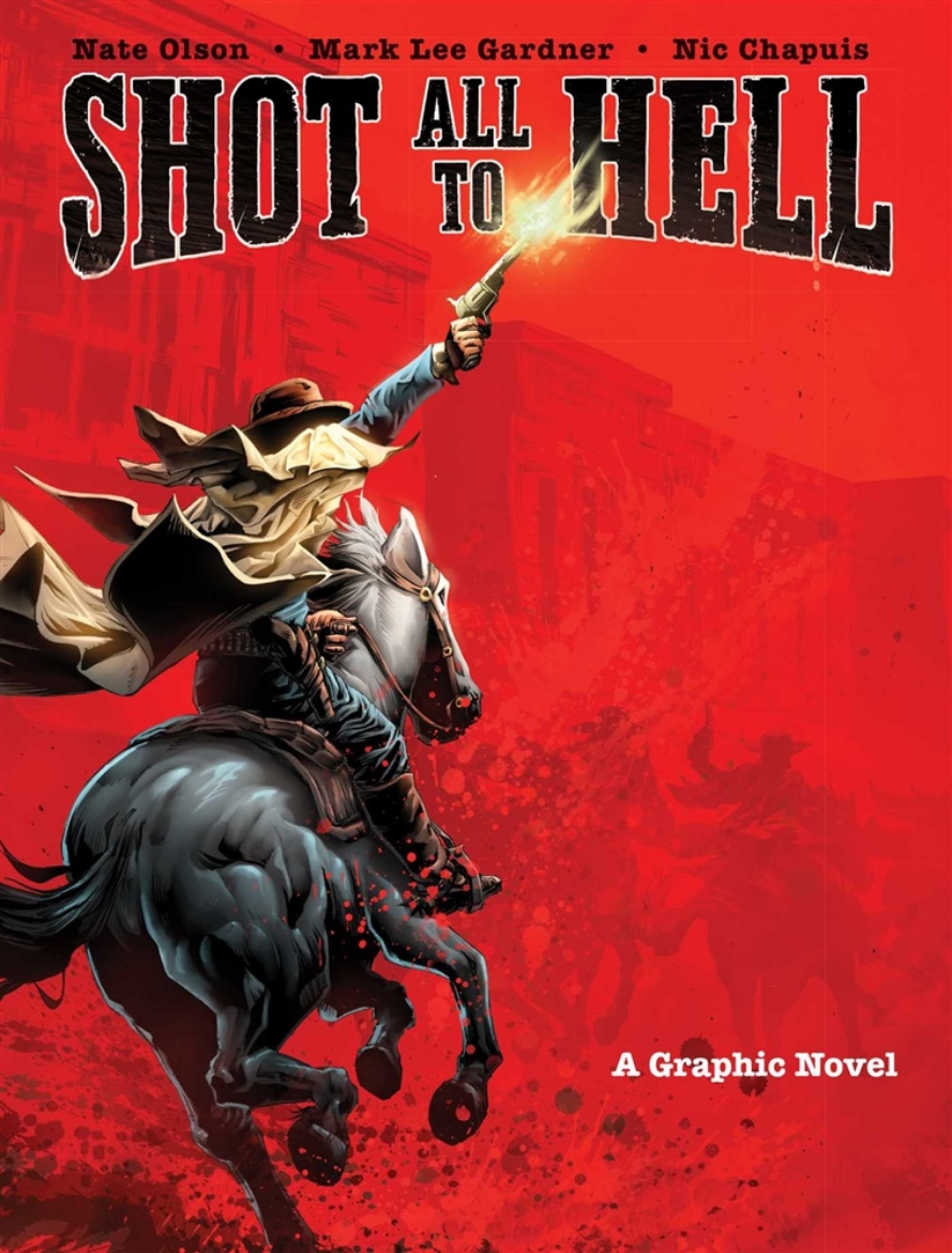 Bild på Shot all to hell - a graphic novel