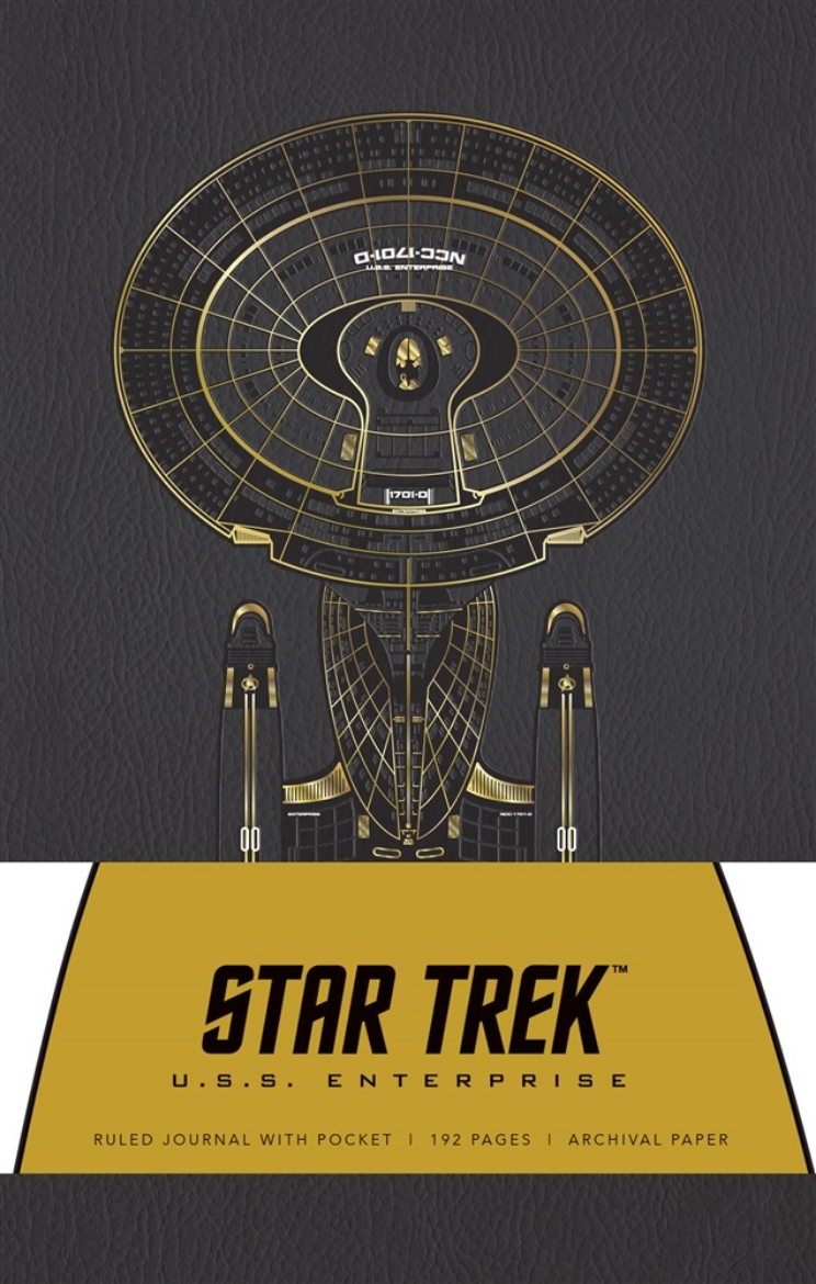 Bild på Star trek hardcover ruled journal - u.s.s. enterprise