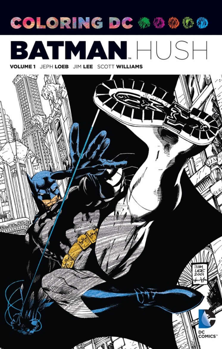 Bild på Coloring DC: Batman-Hush Vol. 1
