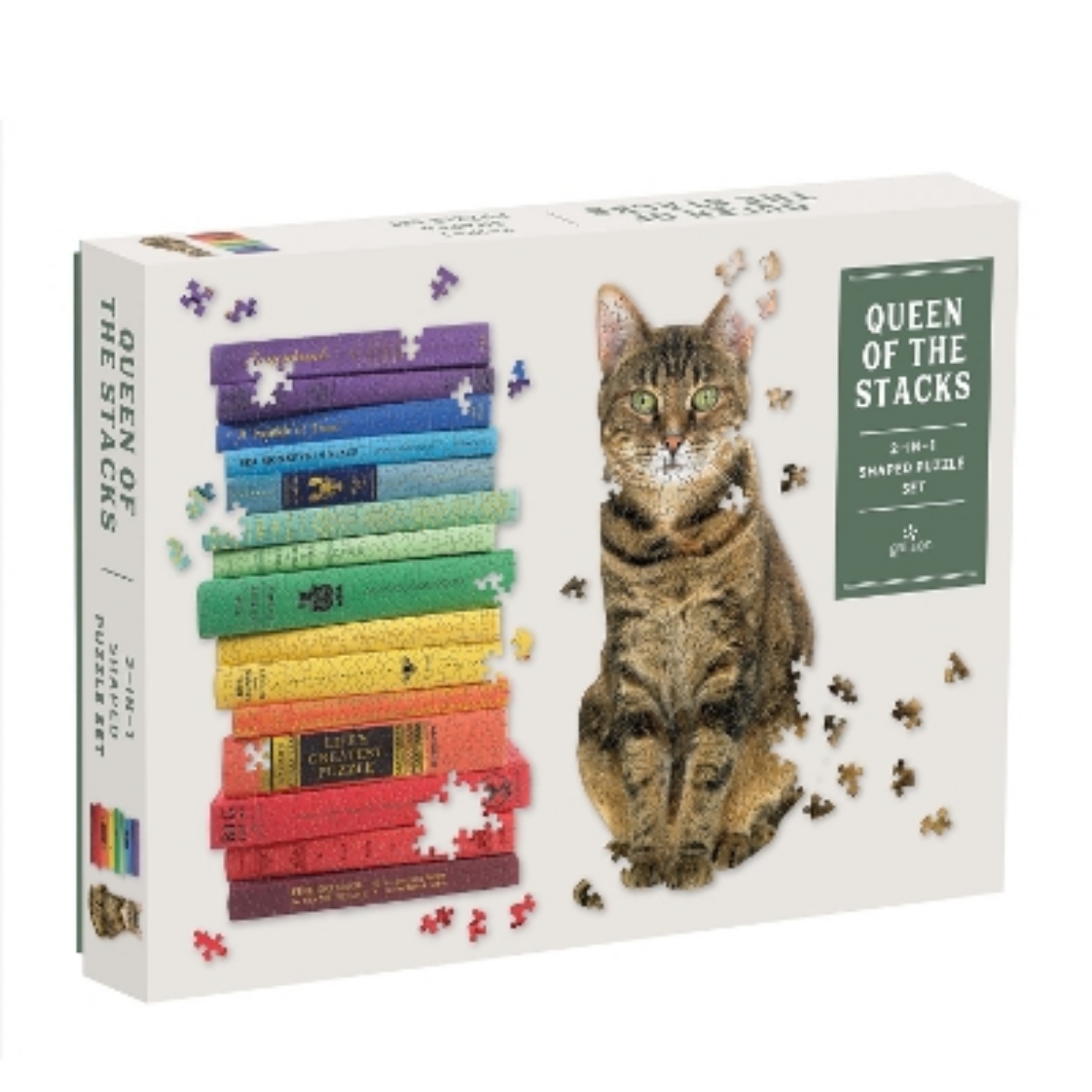 Bild på Queen of the Stacks 2-in-1 Puzzle Set