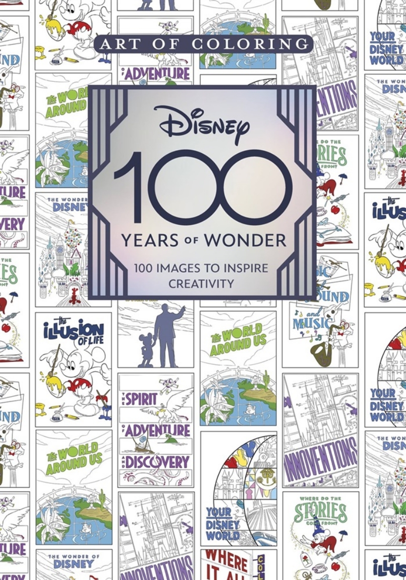 Bild på Art of Coloring: Disney 100 Years of Wonder: 100 Images to Inspire Creativity