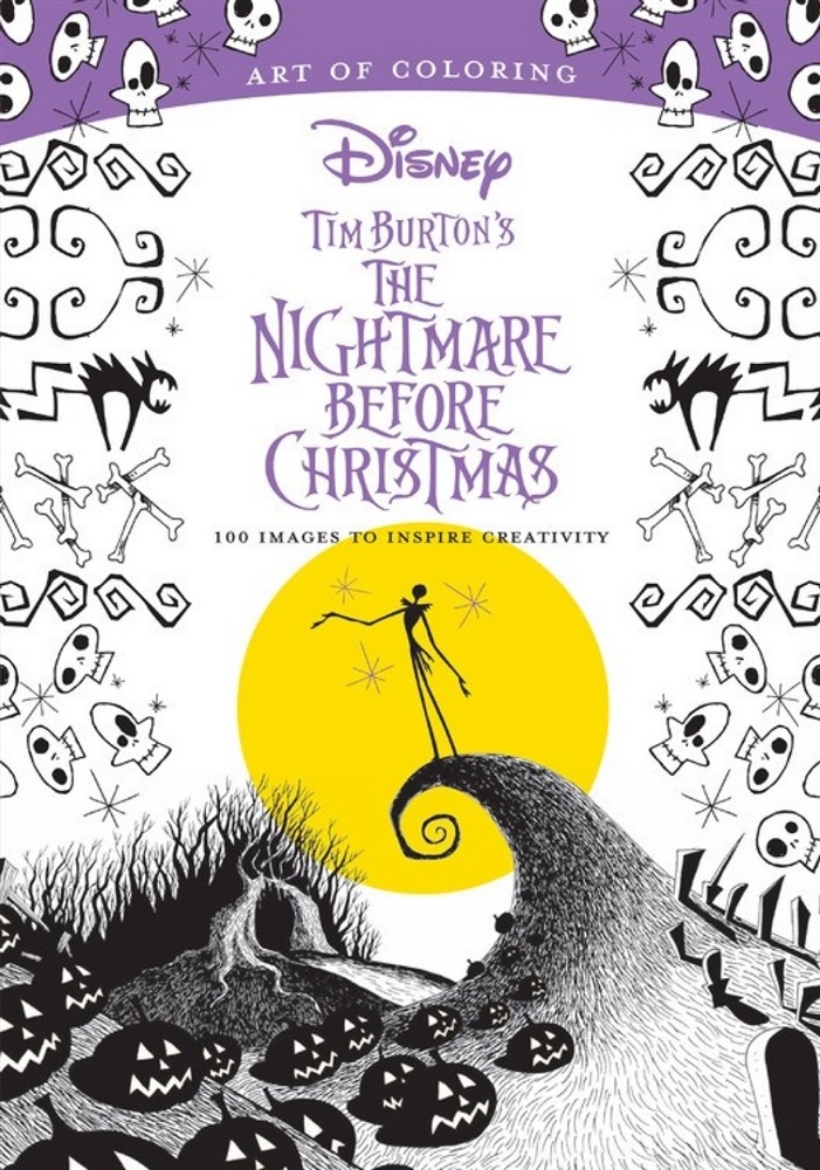 Picture of Art of coloring: tim burtons the nightmare before christmas - 100 images to