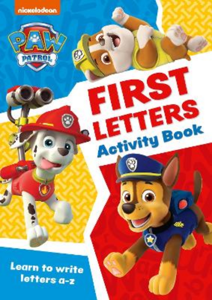 Picture of Paw Patrol – PAW Patrol First Letters Activity Book: Get set for school!