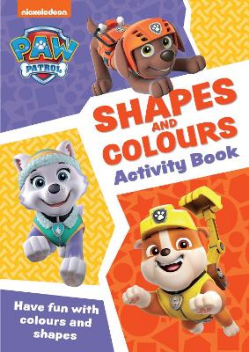 Picture of Paw Patrol – PAW Patrol Shapes and Colours Activity Book: Get set for school!