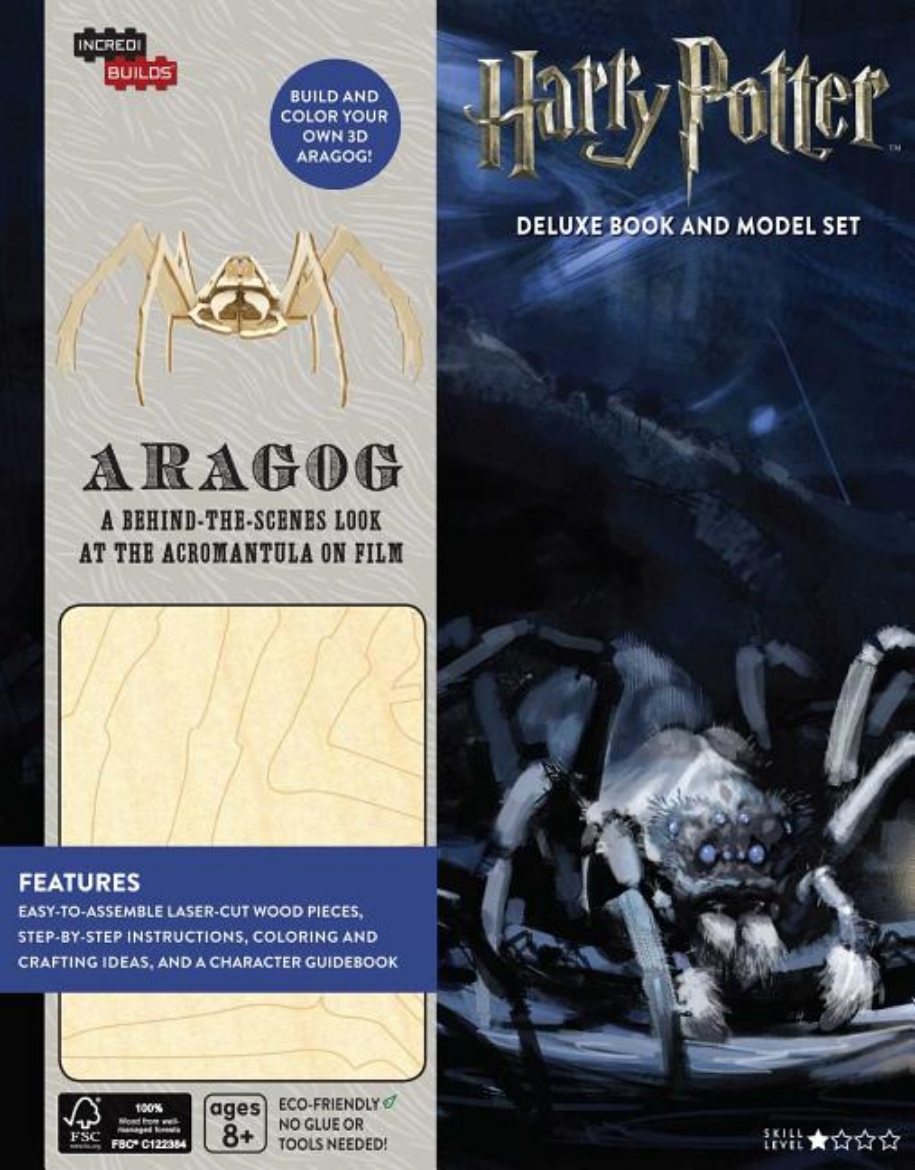 Picture of IncrediBuilds: Harry Potter: Aragog Deluxe Book and Model Set