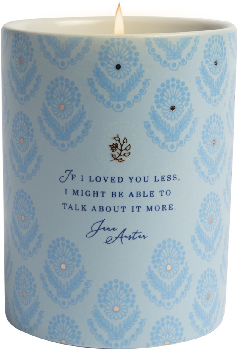 Picture of Jane Austen: If I Loved You Less Scented Candle (8.5 oz.)