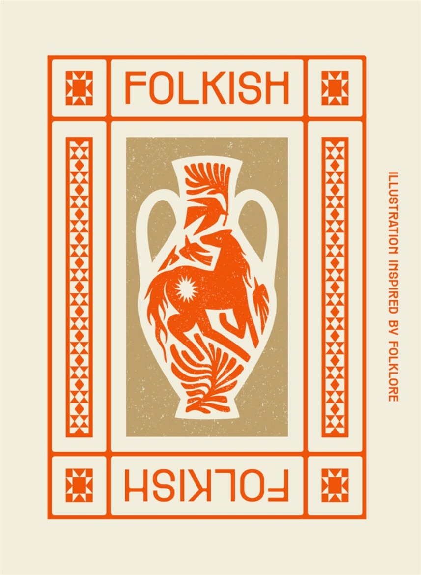 Bild på Folkish: Illustrations Inspired by Folklore