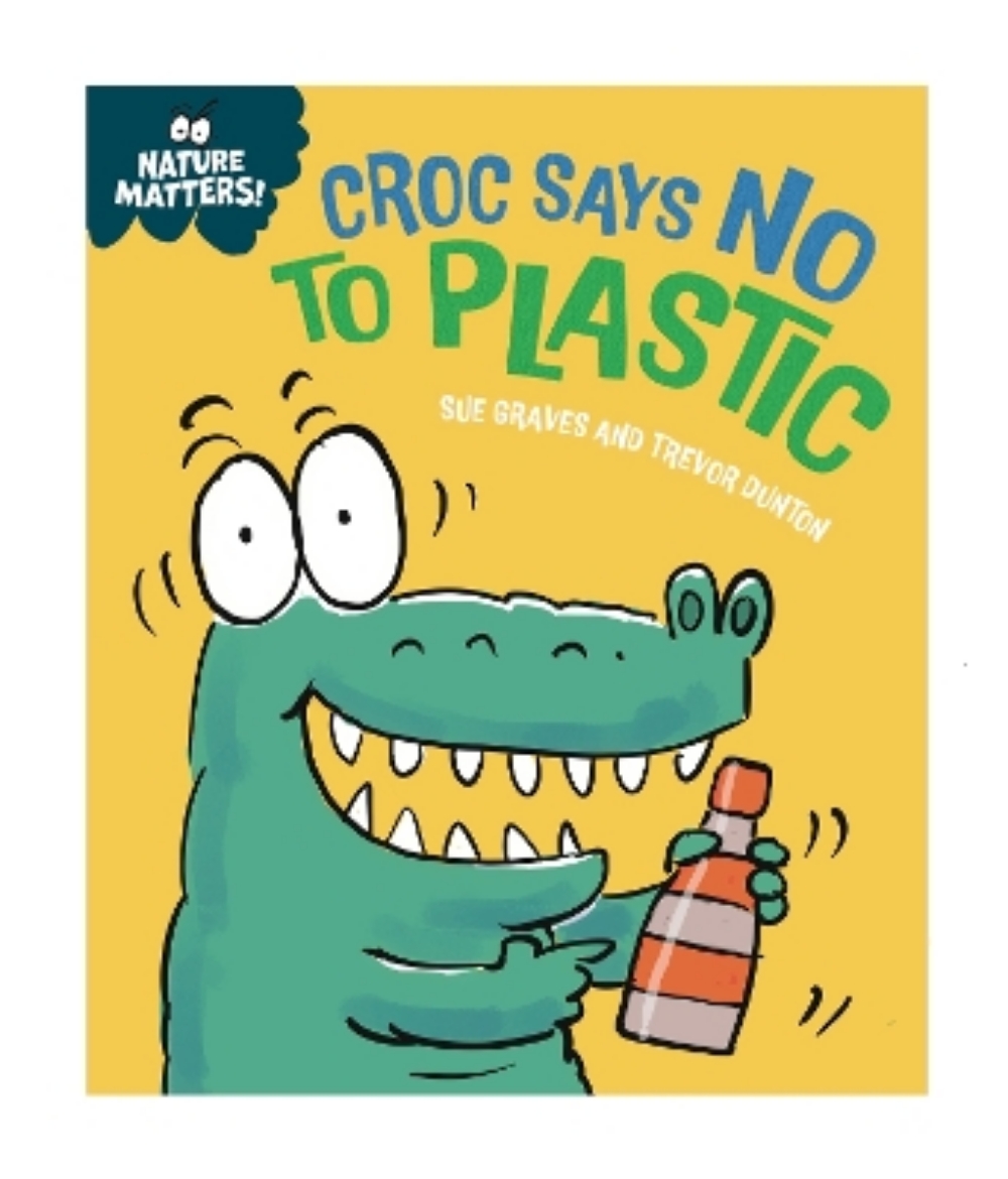 Bild på Nature Matters: Croc Says No to Plastic