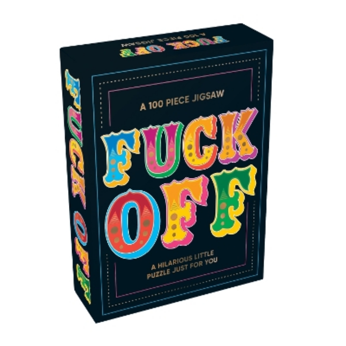 Bild på Fuck Off: A Hilarious Little 100-Piece Jigsaw Puzzle