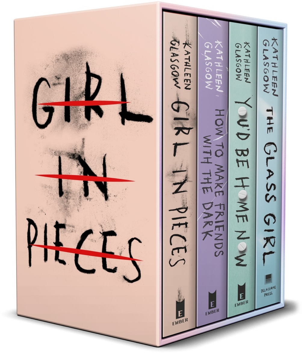 Bild på Kathleen Glasgow 4-Book Boxed Set: Girl in Pieces; How to Make Friends with the Dark; You'd Be Home Now; The Glass Girl