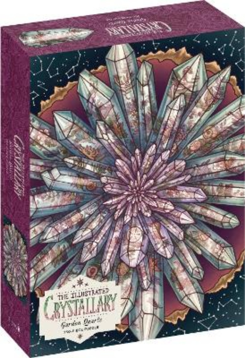 Picture of The Illustrated Crystallary Puzzle: Garden Quartz (750 pieces)