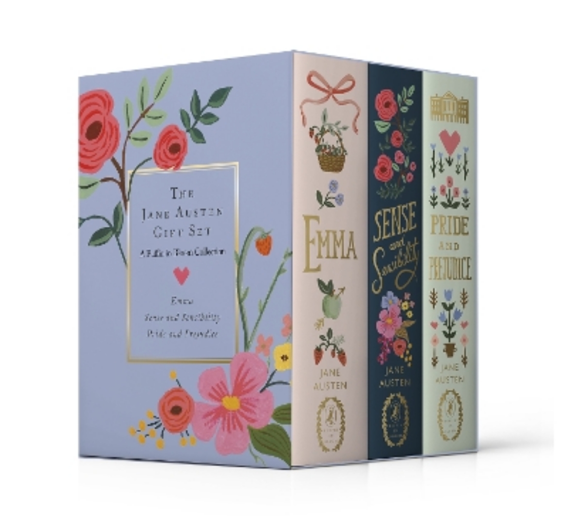 Picture of The Jane Austen Gift Set: A Puffin in Bloom 3-Book Collection: Pride and Prejudice, Emma, and Sense and Sensibility