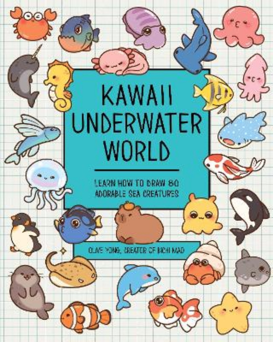 Picture of Kawaii Underwater World: Learn How to Draw 80 Adorable Sea Creatures