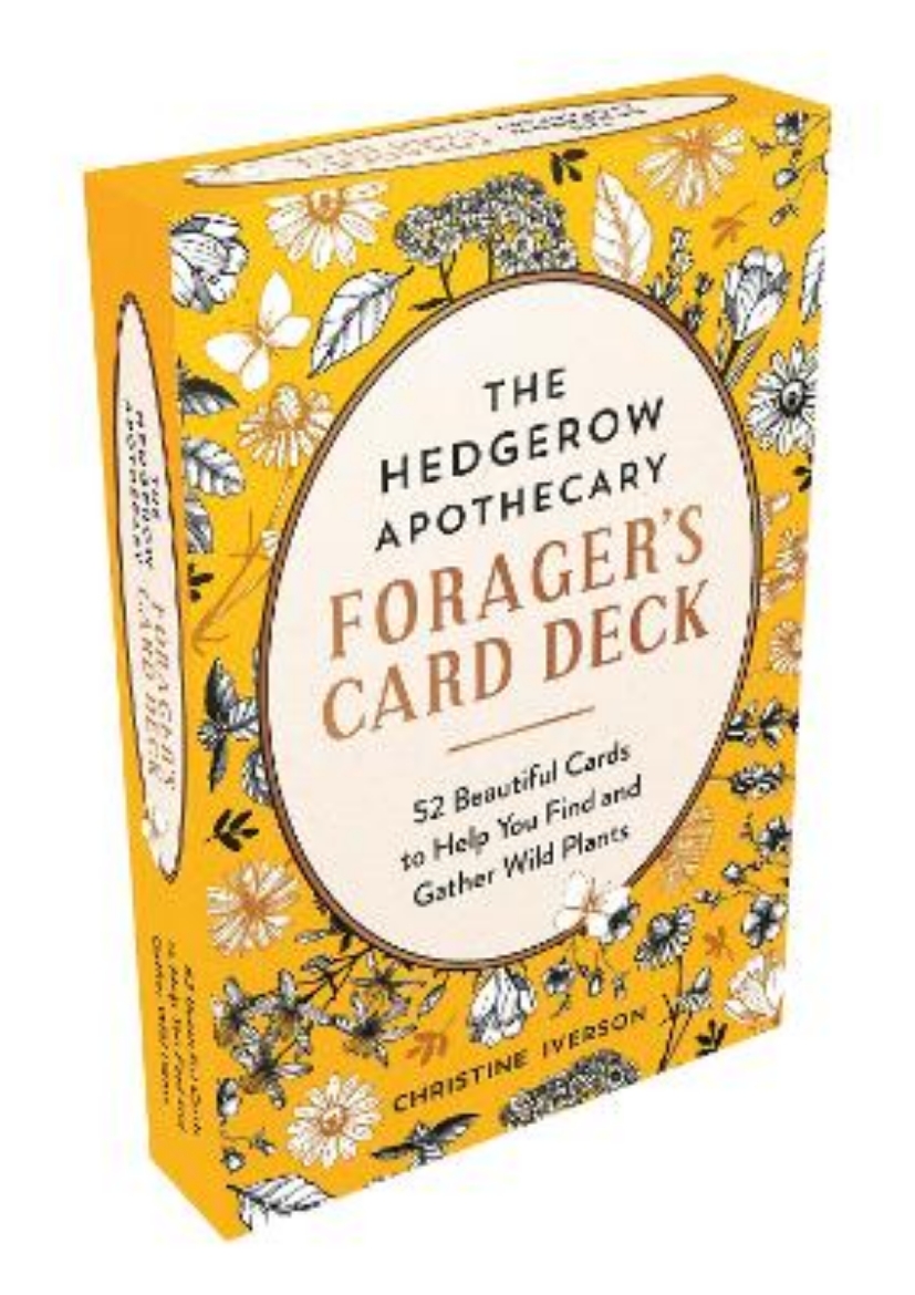 Picture of The Hedgerow Apothecary Forager's Card Deck: 52 Beautiful Identification Cards and Booklet to Help You Find and Gather Wild Plants