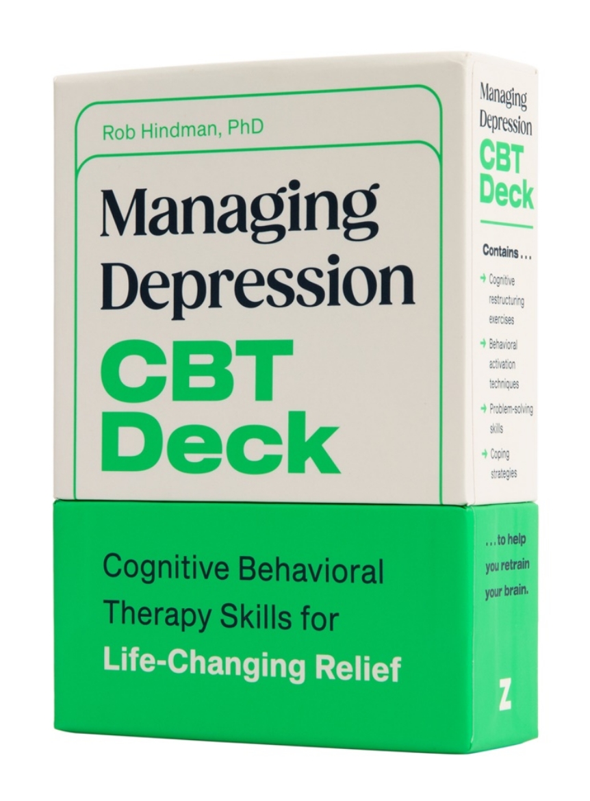 Picture of Managing Depression CBT Deck: Cognitive Behavioral Therapy Skills for Life-Changing Relief