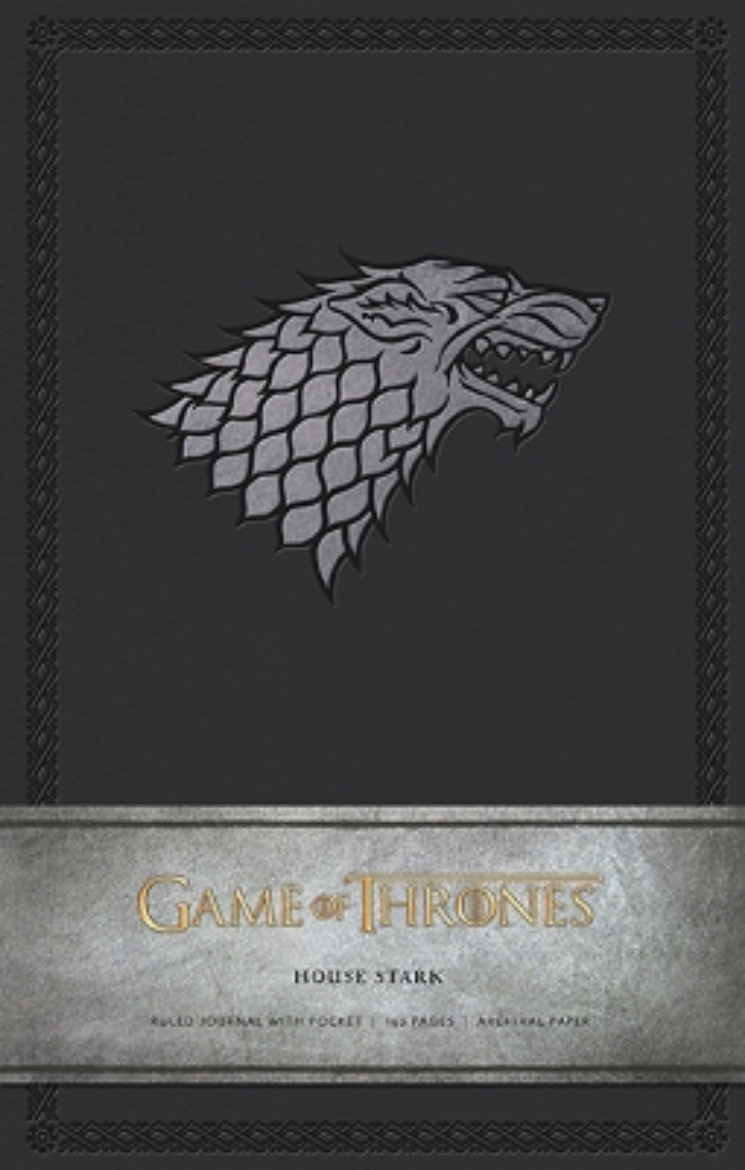 Picture of Game of thrones: house stark hardcover ruled journal