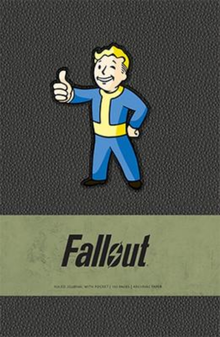 Picture of Fallout hardcover ruled journal