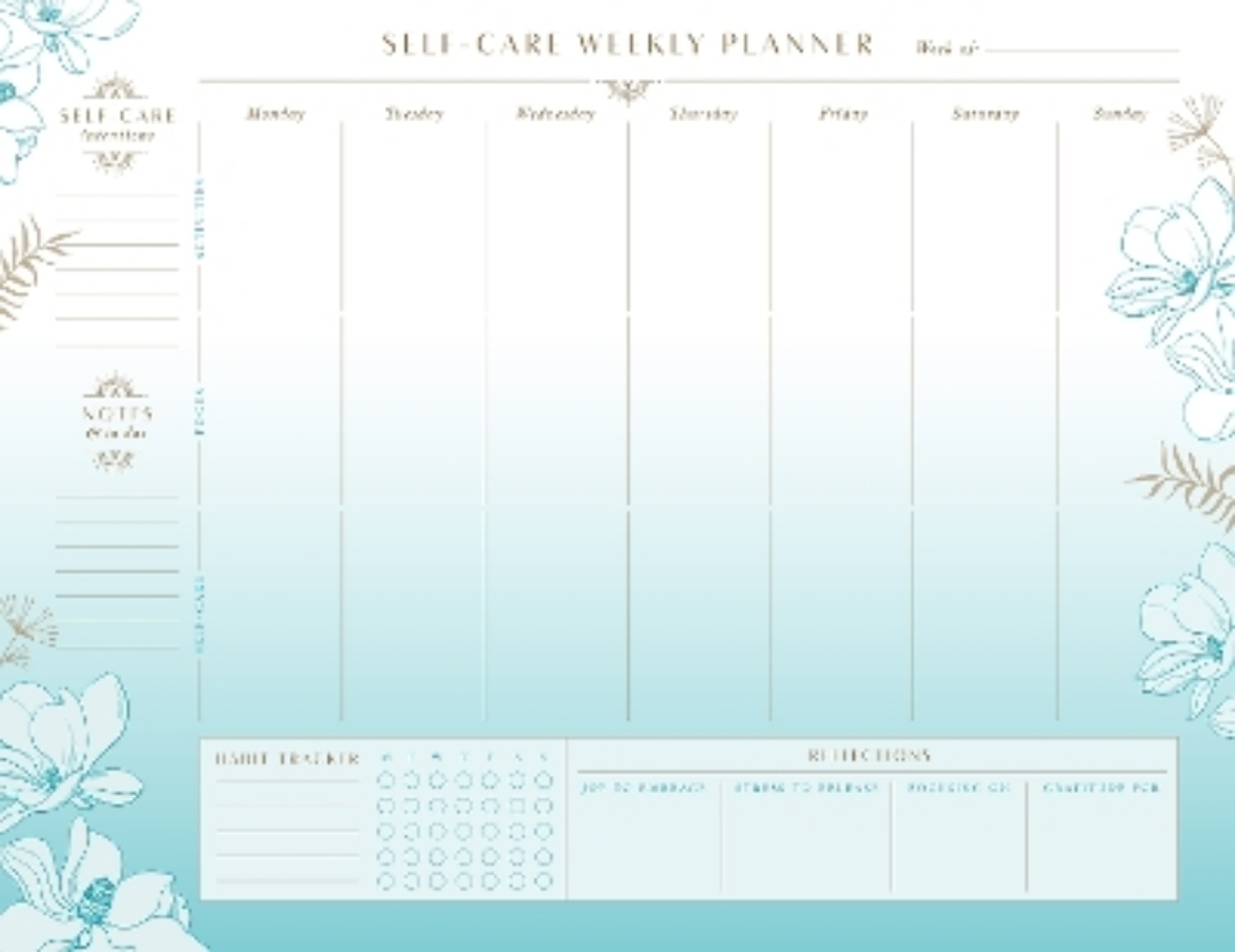 Picture of Self-Care Weekly Planner Notepad