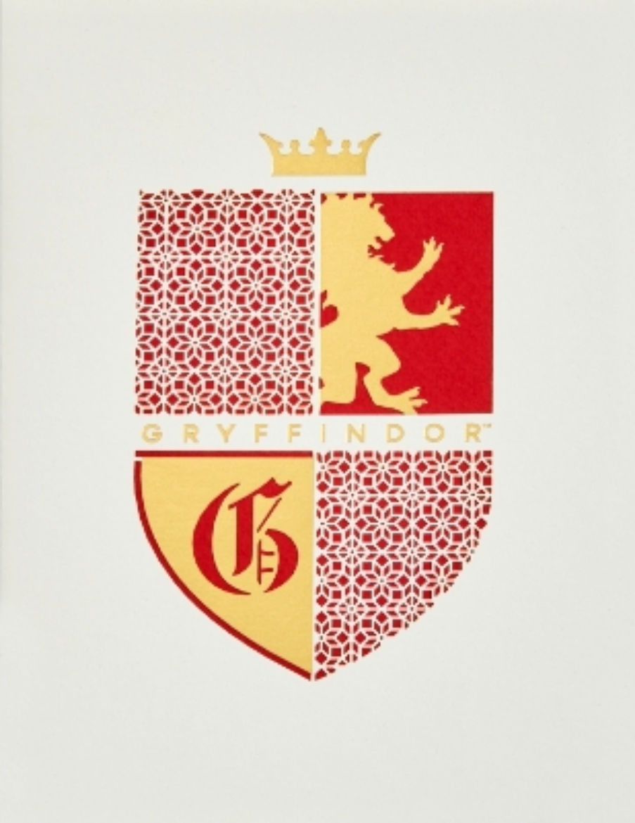 Picture of Harry Potter: Gryffindor Die-Cut Card