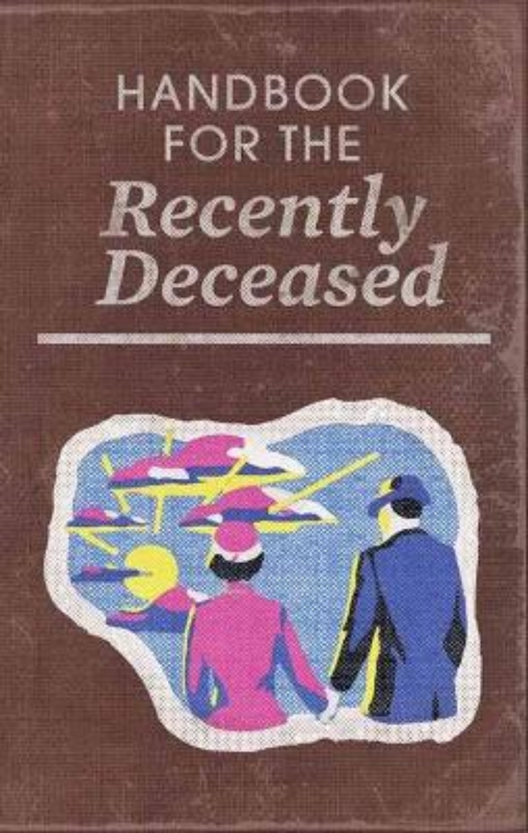 Picture of Beetlejuice: handbook for the recently deceased hardcover ruled journal