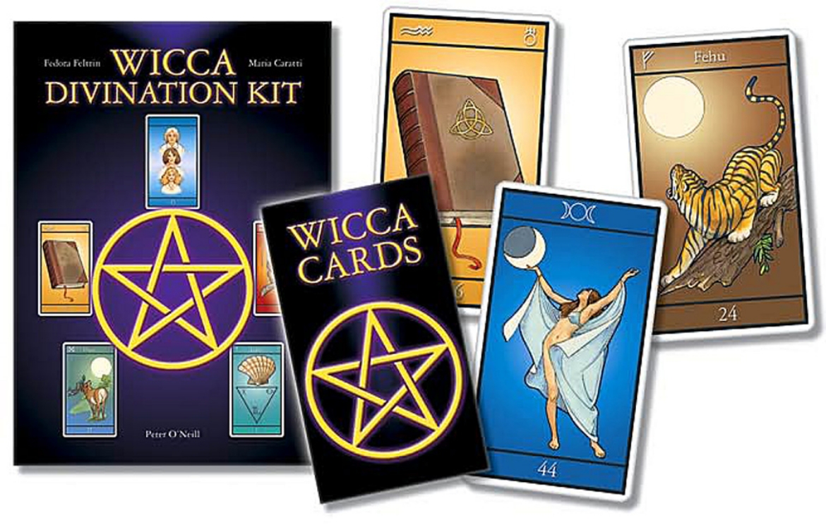 Picture of Wicca Divination Kit (Book & 45 Cards)