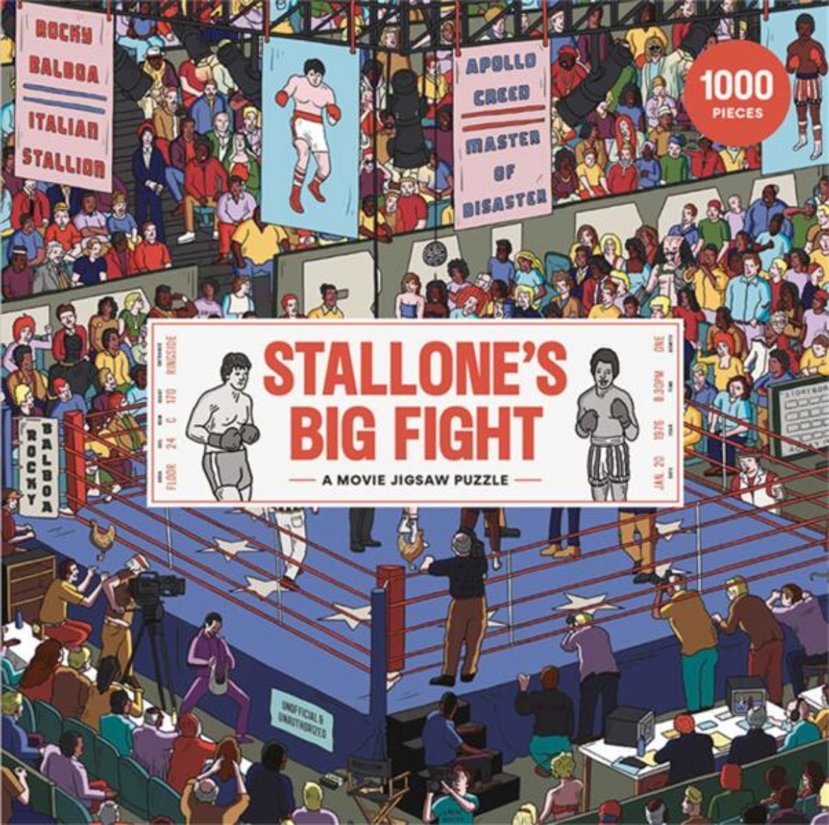 Picture of Stallone's Big Fight A Movie Jigsaw Puzzle