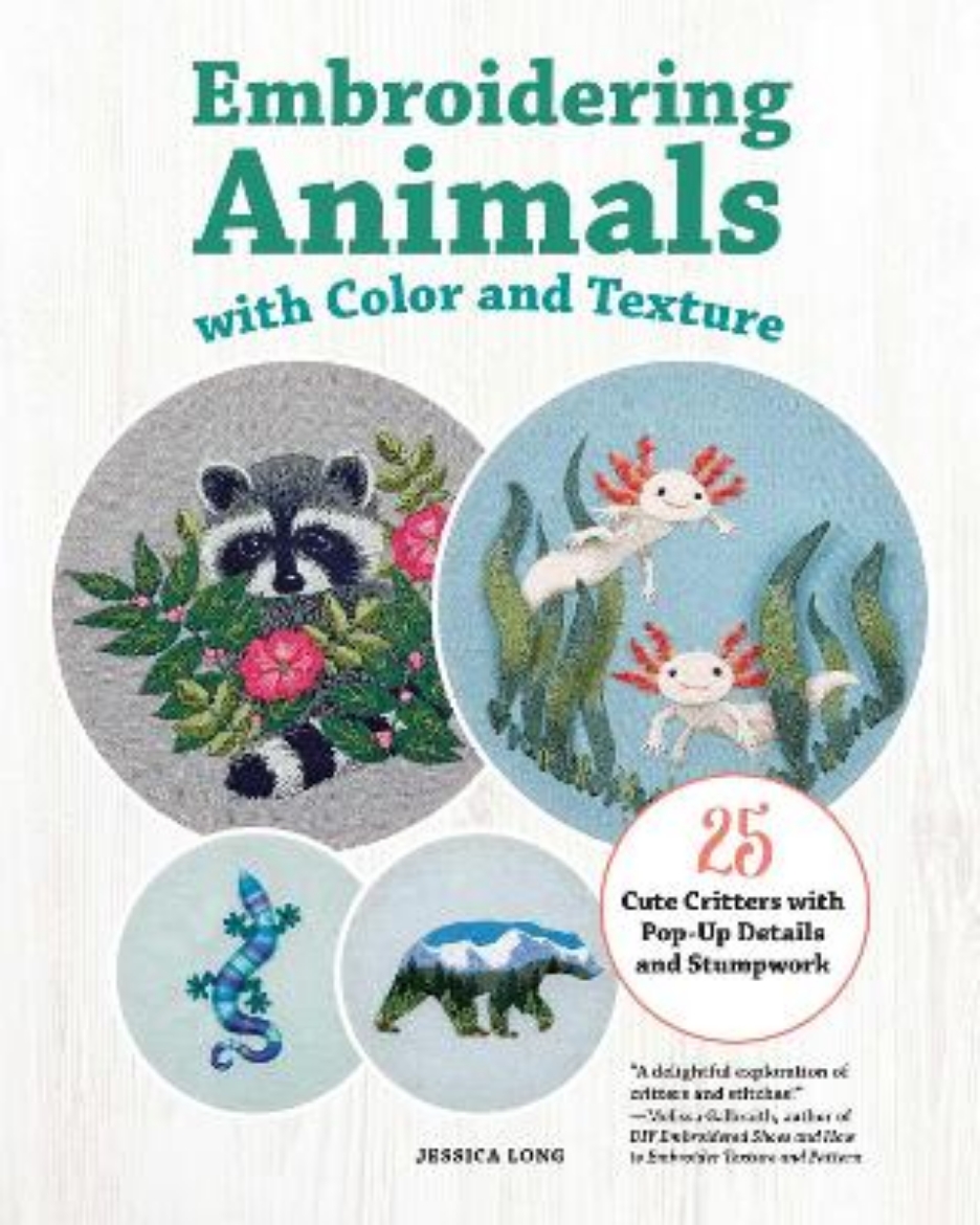 Picture of Embroidering Animals with Color and Texture