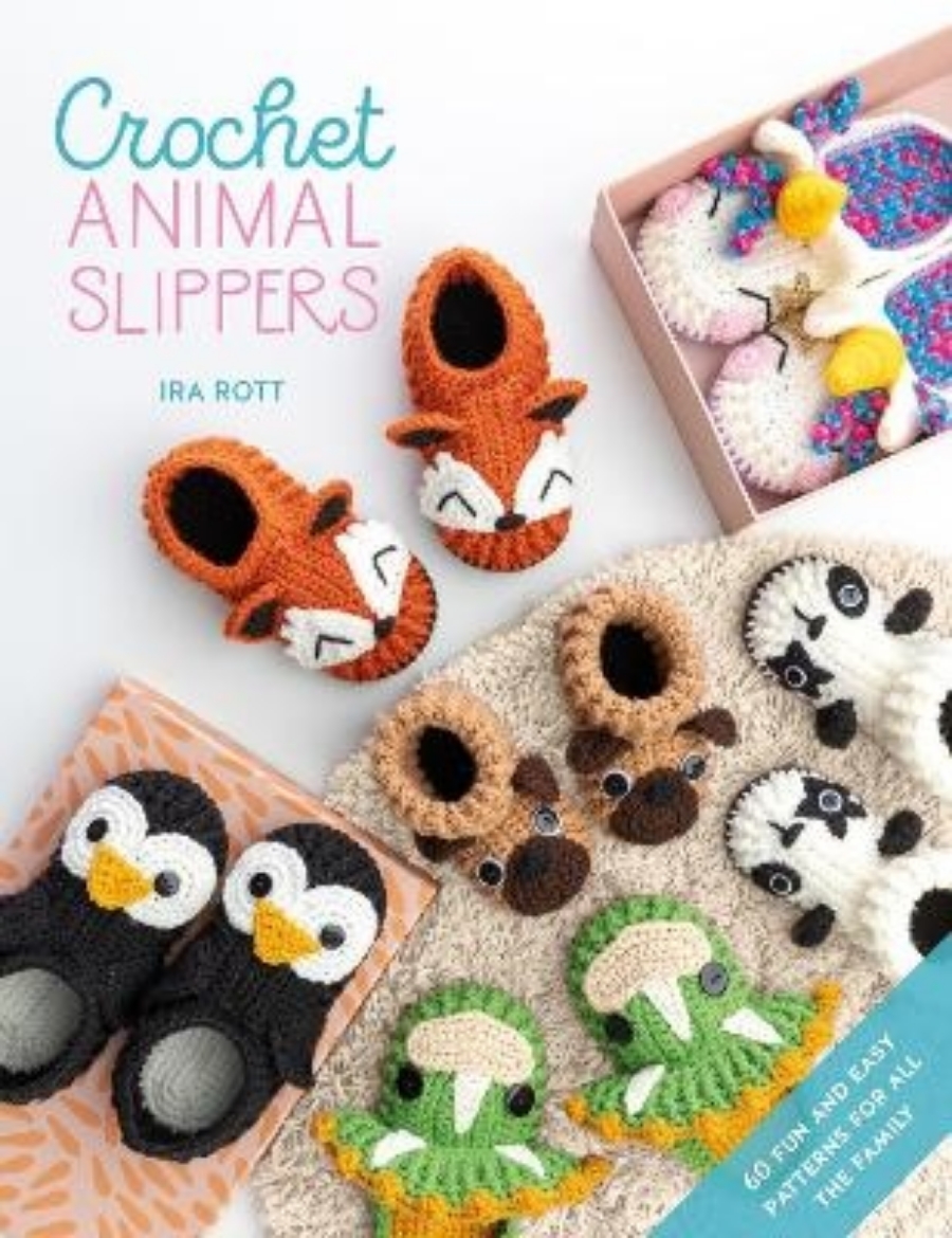 Picture of Crochet Animal Slippers
