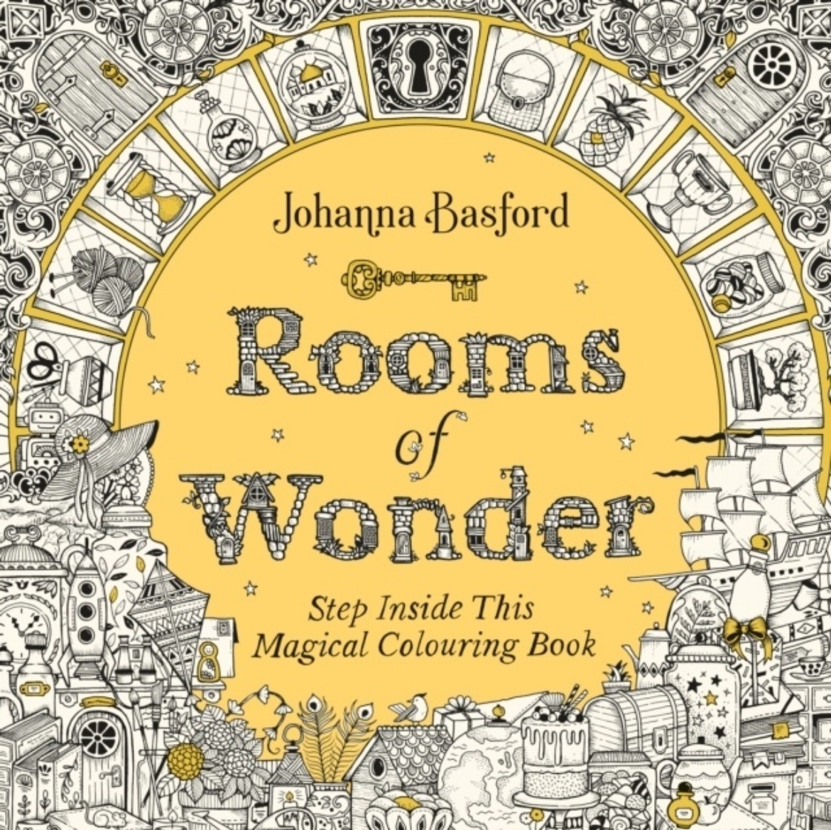 Picture of Rooms of Wonder - Step Inside this Magical Colouring Book