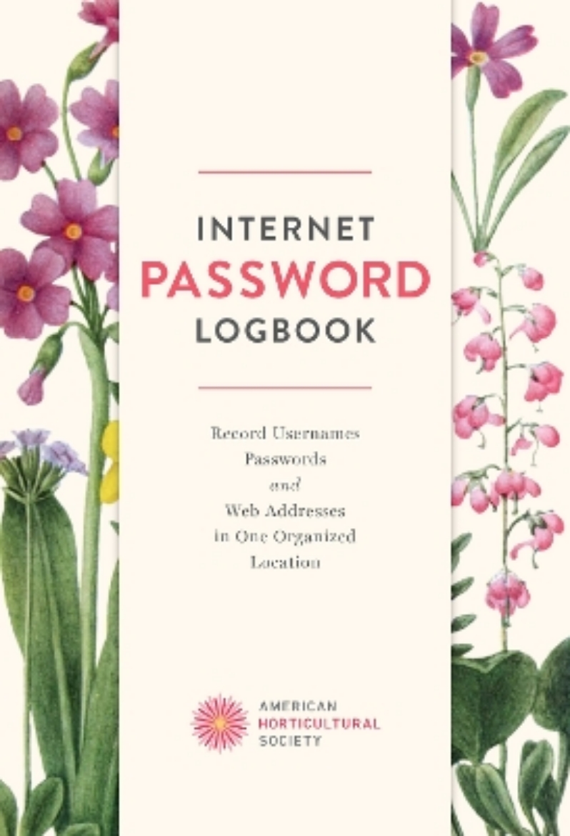 Picture of AHS Internet Password Logbook