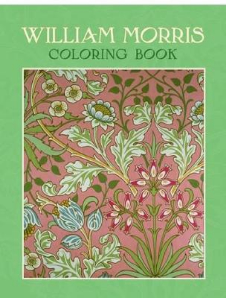 Picture of Willam morris colouring book  cb103