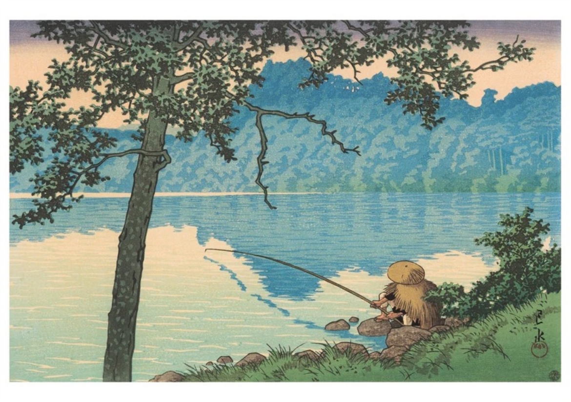 Picture of Lake Matsubara Notecard