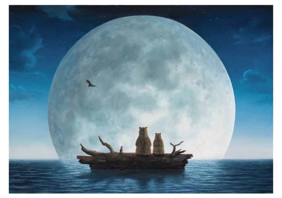 Picture of Moonlighters Notecard